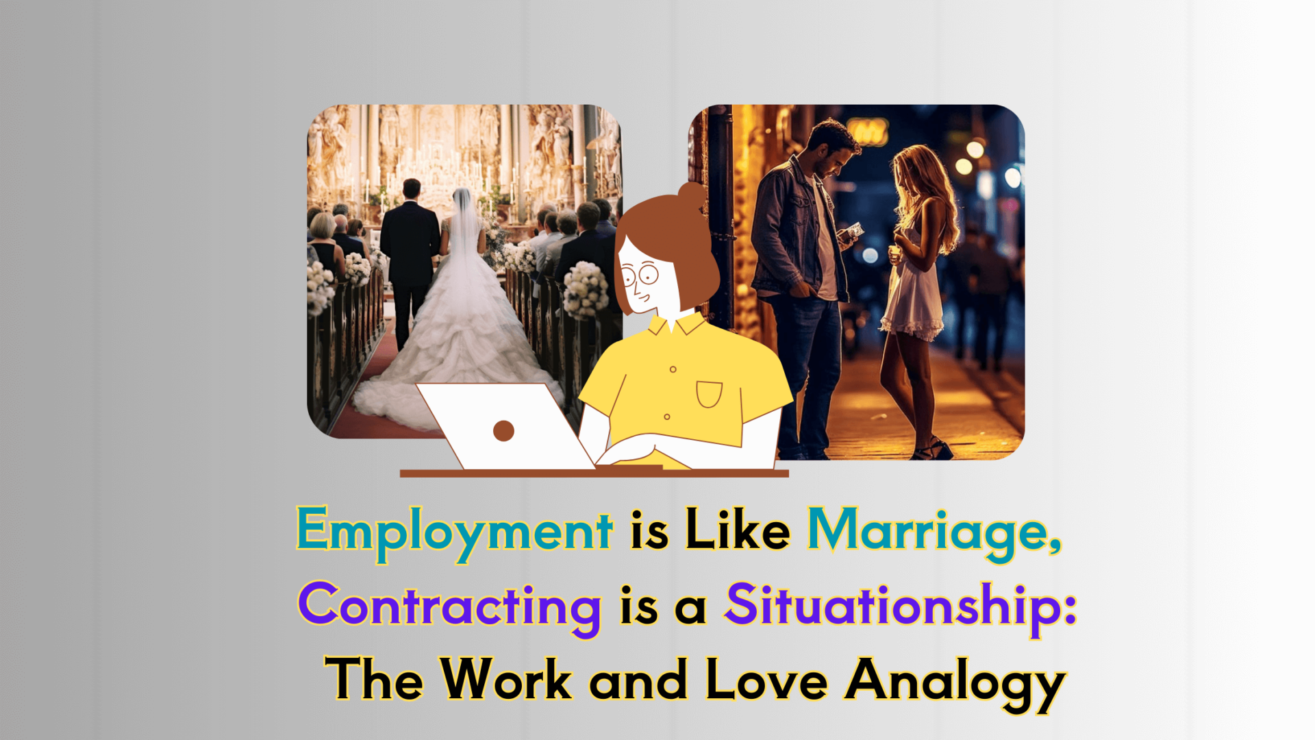 working woman comparing marriage vs situationship