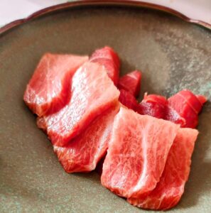 fatty tuna from Kuroshio Current ocean