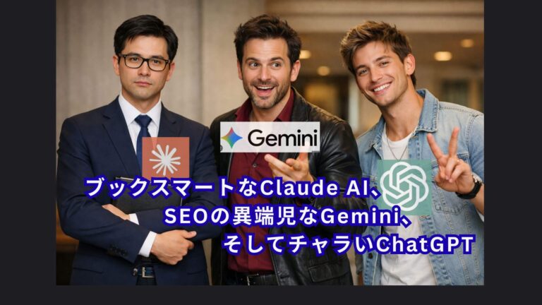 ClaudeAI vs Gemini vs ChatGPT explaining their differences